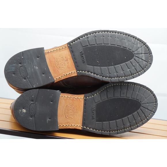 Wolverine 1000 Mile Boots Men 10.5 D Leather Cap Toe Goodyear Welt Heritage - Picture 9 of 13